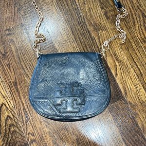 Tory burch black shoulder bag